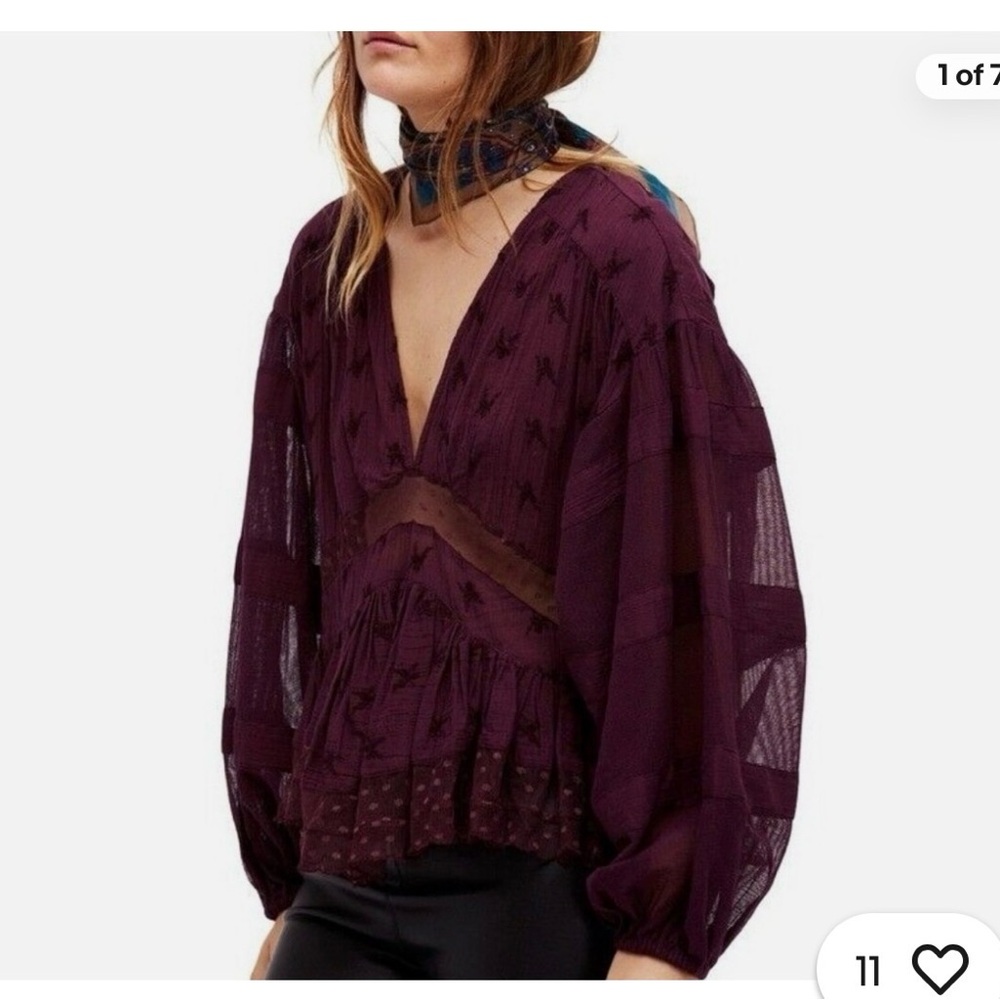 Free People Nostalgic feels top